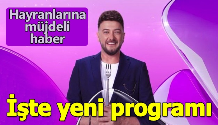 Onur Büyüktopçu'nun yeni programının belli olması