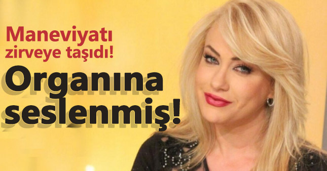 'Organlarımla konuşup onlara sesleniyorum"