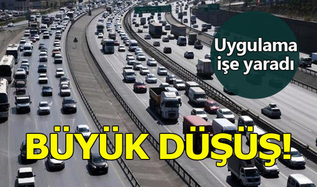 'Ortalama hız sistemi' trafik kazalarını düşürdü
