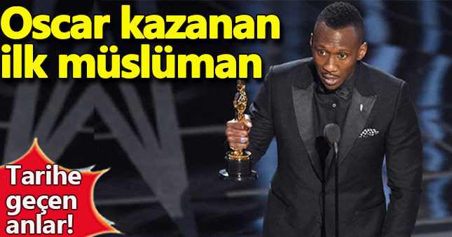 Oscar kazanan ilk müslüman: Mahershala Ali