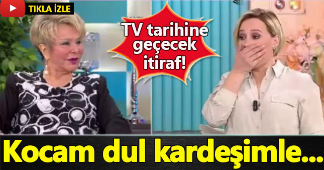 Öyle bir itirafta bulundu ki sunucular bile şaşırdı
