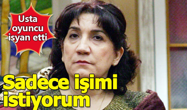 Oyuncu Füsun Demirel sosyal medyada isyan etti