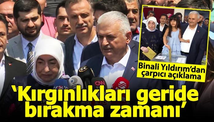 Oyunu kullanan Binali Yıldırım'dan çarpıcı açıklama