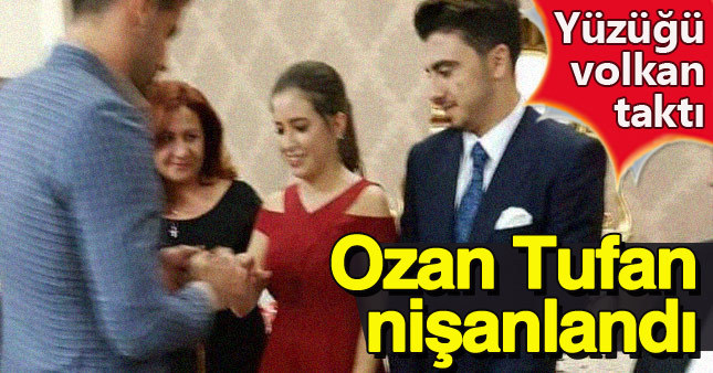 Ozan Tufan nişan taktı