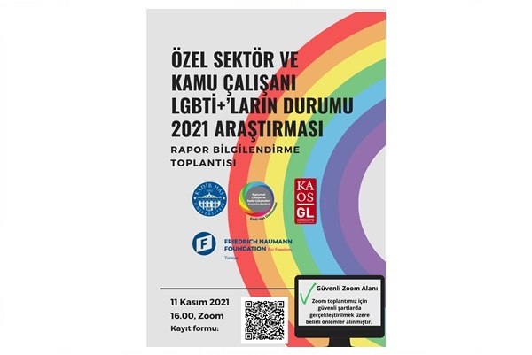 Özel Sektör ve Kamu Çalışanı LGBTİ+'ların Durumu 2021 Araştırması Sonuçlandı
