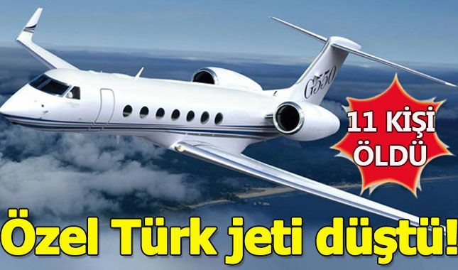 Özel Türk jeti İran'da düştü!