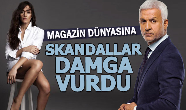 Magazinin gündemine skandal olaylar damga vurdu