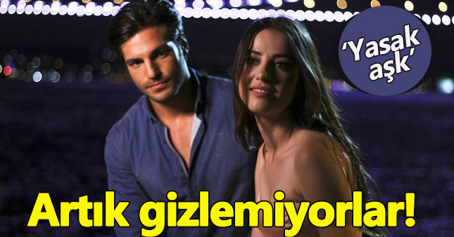 Özge Gürel ve Serkan Çayoğlu artık aşklarını gizlemiyor