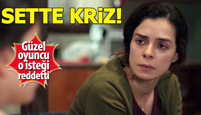 Özge Özpirinçci'nin Kadın dizisi setinde kriz çıkarması
