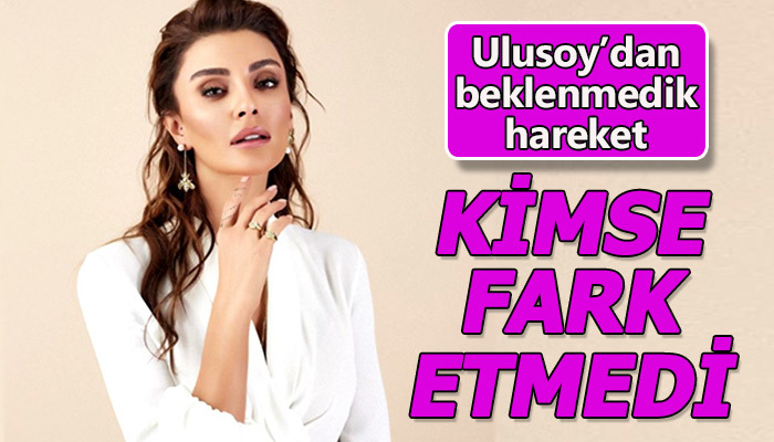 Özge Ulusoy ters köşe yaptı