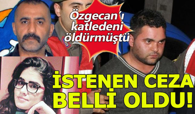 Özgecan'ın katili öldüren kişi hakkında istenen ceza belli oldu