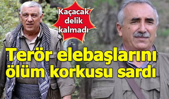 PKK elebaşlarını ölüm korkusu sardı