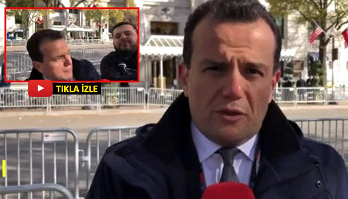 PKK yandaşı canlı yayında TRT'nin muhabirine saldırdı