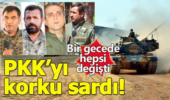 PKK'da Afrin paniği başladı!