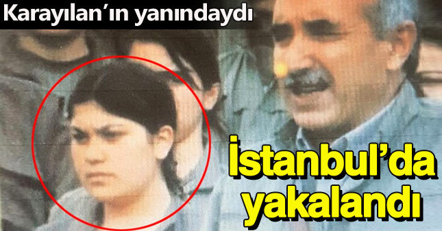 PKK'lı kadın terörist İstanbul'da yakalandı