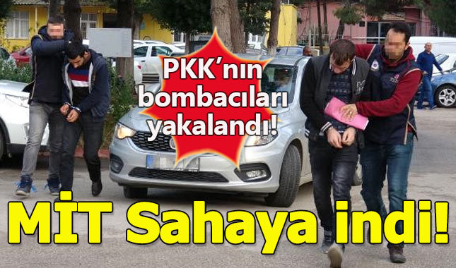 PKK'nın bombacıları Adana'da yakalandı!