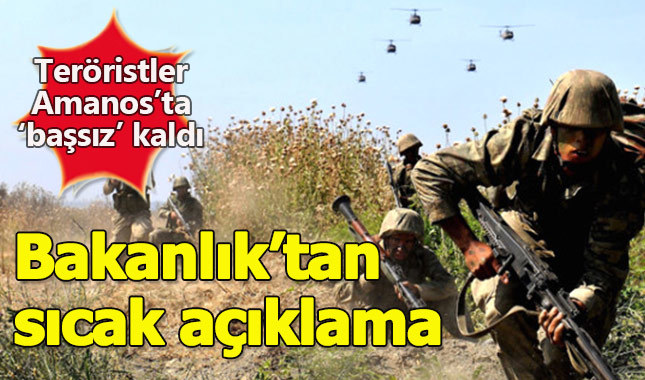 PKK'ya Amanos'ta büyük darbe, Wedat-Amed öldürüldü