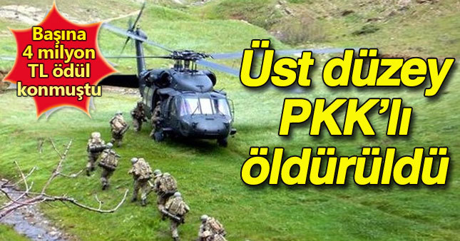 PKK'ya büyük darbe! Üst düzey yönetici Ekrem Güney öldürüldü