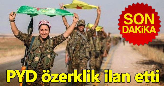 PYD/PKK, Menbiç'te sözde yönetim ilan etti