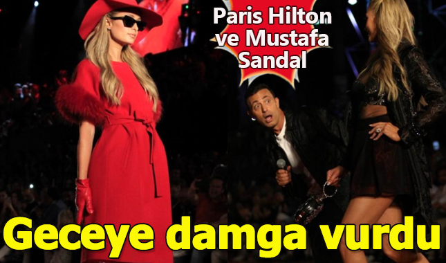 Paris Hilton'un Anltalya'daki mankenlik defilesinden görüntüler