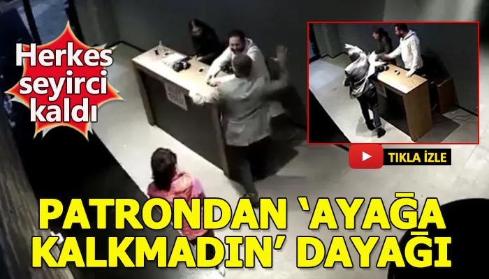 Şahin Şeker kimdir Meydan Beşiktaş Dorock XL | Patrondan ayağa kalkmayan çalışanlarına sıra dayağı