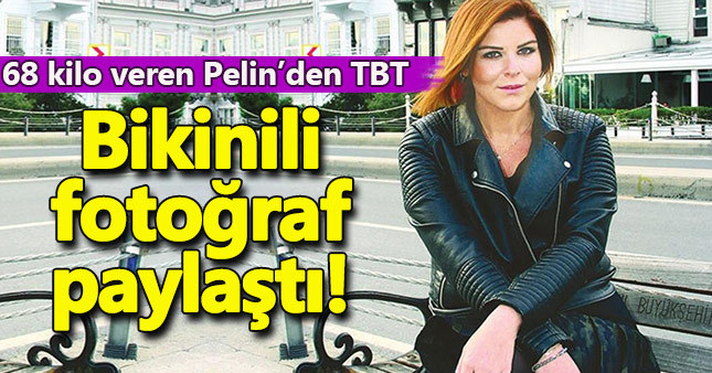 Pelin Öztekin bikinili fotoğrafı