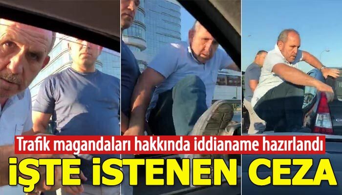 Pendik'teki trafik magandaları hakkında istenen ceza belli oldu