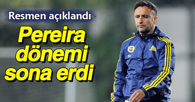 Fenerbahçe'de Vitor Pereira defteri kapandı