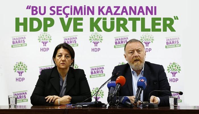 Pervin Buldan: Seçimin kazananı HDP ve Kürtlerdir