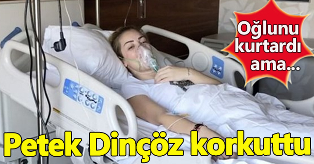 Petek Dinçöz, hayranlarını korkuttu
