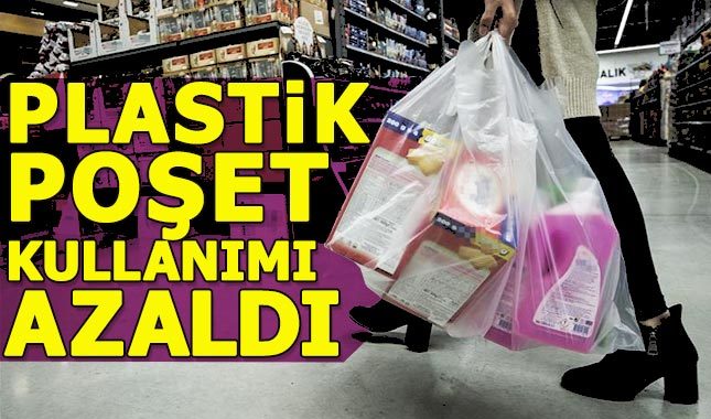 Plastik poşet kullanımı yüzde 75 azaldı