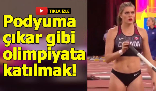 Podyuma çıkar gibi olimpiyatlara katılmak!