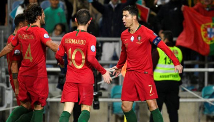 Portekiz'den asker selamı! UEFA ne diyecek?