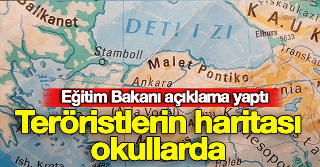 Prizren’de okullara dağıtılan harita tepki çekti