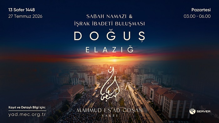 Prof. Dr. Mahmud Es'ad Coşan, Doğumunun Hicrî 91. Yılında Elazığ'da Yâd Edilecek
