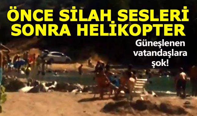 Pülümür Çayı'nda güneşlenenlere terör alarmı