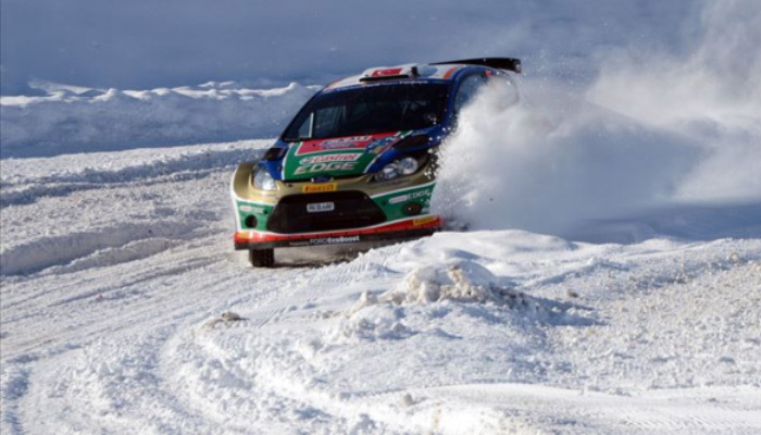 Ralli sezonu Sarıkamış'ta karlar üzerinde açılıyor