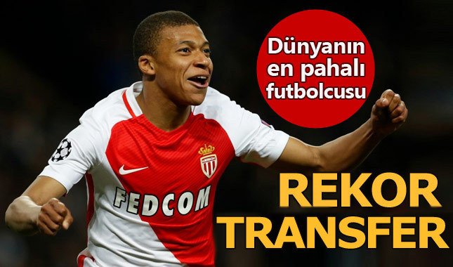 Real Madrid rekor bedelle Mbappe'yi transfer etti