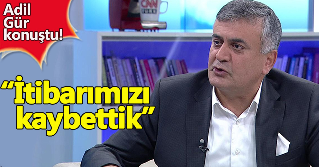 Referandumun mağlubu Adil Gür'den açıklama geldi
