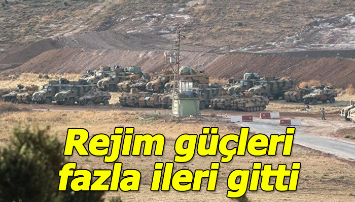 Rejim güçleri fazla ileri gitti