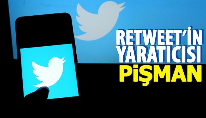 Retweet tuşunun mucidi pişman