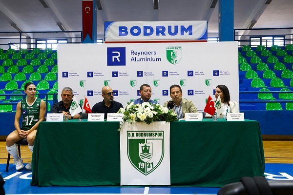 Reynaers Aluminium, Bodrumspor Kadın Voleybol Takımı'nın Ana Sponsoru Oldu