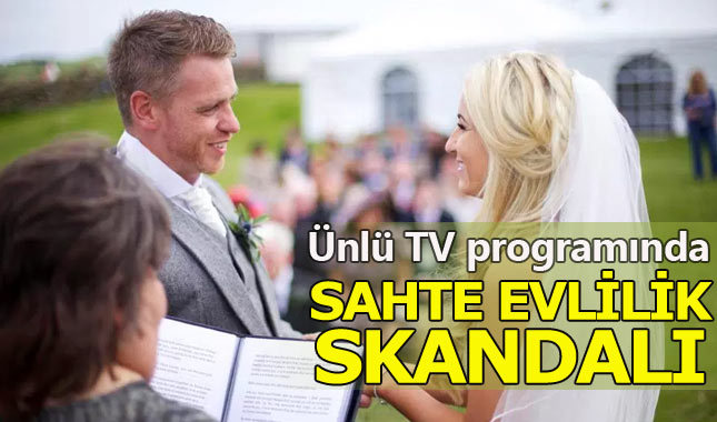 Reyting rekortmeni programda sahte evlilik skandalı
