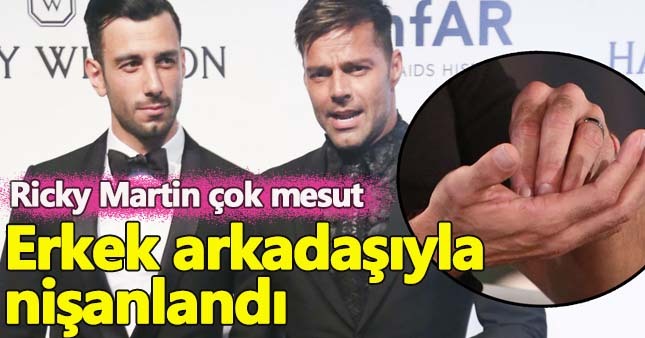 Ricky Martin, erkek arkadaşı Jwan Yosef ile nişanlandı