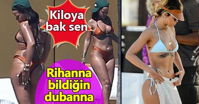 Rihanna son haliyle şaşırttı - neden bu kadar kilo aldı?