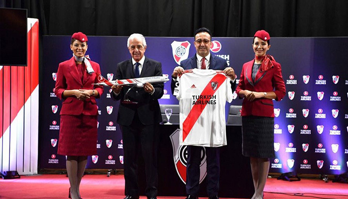 River Plate'nin yeni sponsoru THY