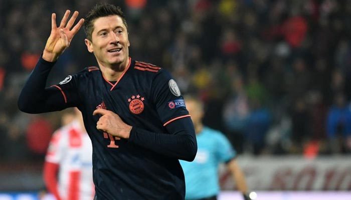 Robert Lewandowski 14 dakikada rekor kırdı