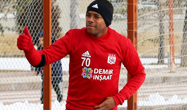 Robinho'yu Sivas soğuğu çarptı