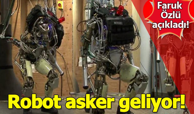 Robot asker projesi geliştiriliyor