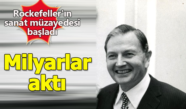 Rockefeller'ın sanat koleksiyonu milyarlarca dolara satılıyor! Müzayedede neler var neler